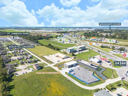 Office space for Sale at Former Sonic Drive-In with 1 Acre of Concrete Near Major Plants in Saint James