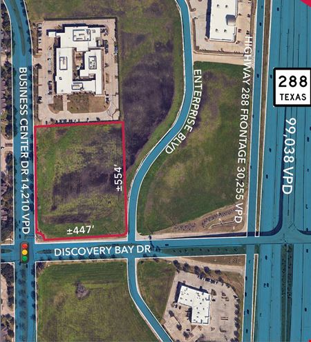 VacantLand space for Sale at Business Center Drive & Discovery Bay Drive in Pearland