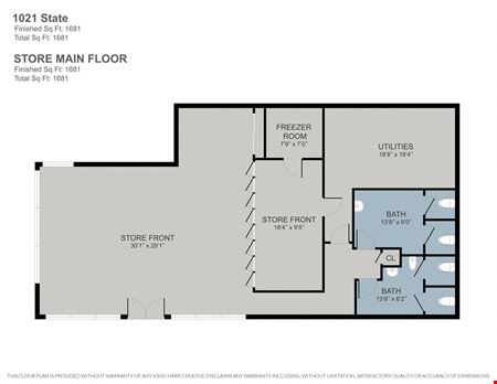 Commercial space at 1021 W State St in Hastings