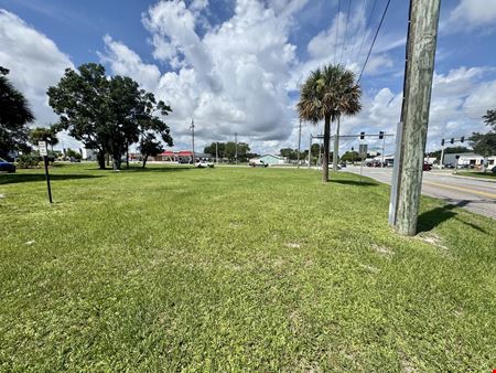 Lighted Corner Lot