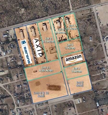 Commercial space at Odessa West Industrial Park - 3-4.39 AC Lots in Odessa