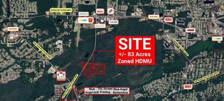 VacantLand space for Sale at +/- 83 Acres | S Blue Angel Pkwy in Pensacola