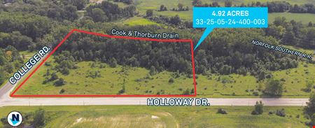 Land space for Sale at 4.9 Acres Industrial Land Near US-127 in Mason