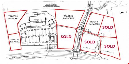 Commercial space at Tyrone Town Center Outparcels in Tyrone