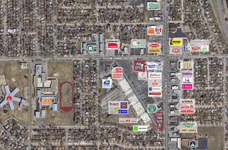 VacantLand space for Rent at 2 PAD SITES AT HIGH TRAFFIC SW WICHITA INTERSECTION in Wichita