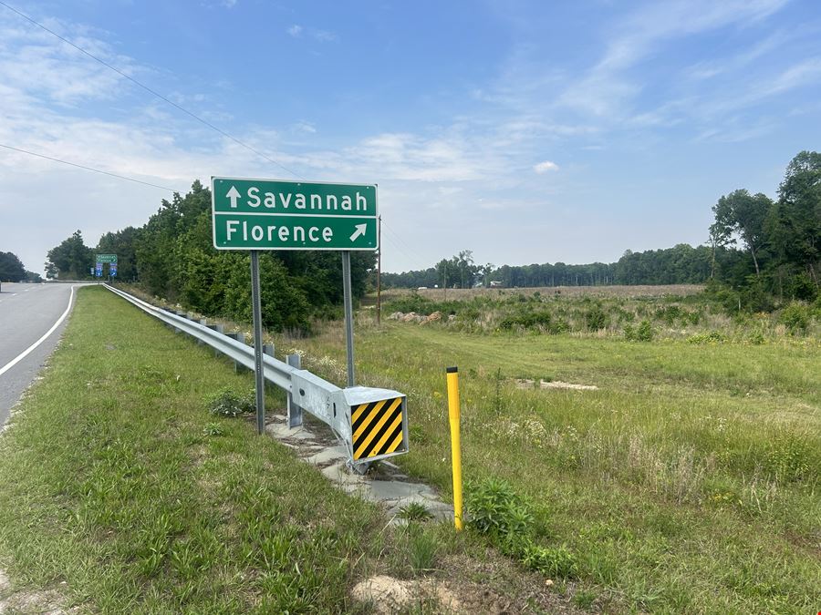 Commercial Lot in prime area immediately off I-95