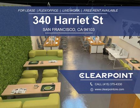 Industrial space for Rent at 340 Harriet St in San Francisco