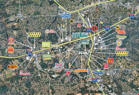 14.81 AC Development Opportunity | Wheeler Rd | 0.1 Mi to I-20
