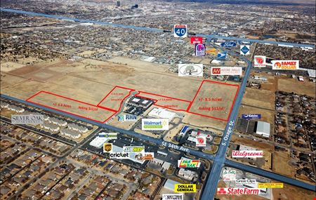 VacantLand space for Sale at 34th and Osage - NW Corner in Amarillo