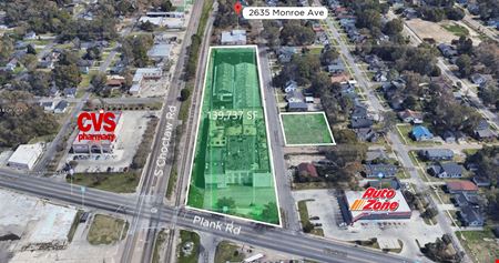 Industrial space for Rent at 3.07 Acres on Plank Road by Choctaw Near Exxon *Opportunity Zone* in Baton Rouge