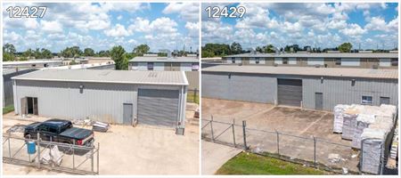 Industrial space for Rent at 12427 & 12429 Cutten Rd in Houston