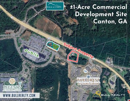 VacantLand space for Sale at ±1-Acre Commercial Development Site | Canton, GA in Canton