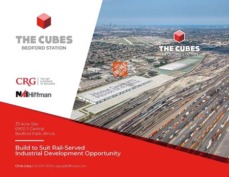 Industrial space for Rent at +/-400,000 SF BTS Rail-Served Industrial Development Opportunity Expandable Up to 700,000 SF in Bedford Park