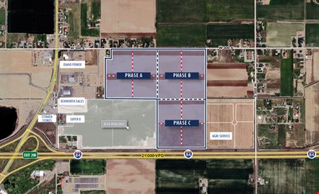 VacantLand space for Sale at Unique "Land Banking" Opportunity With 1,300 Ft. Of I-84 Frontage At Exit 208 in Heyburn