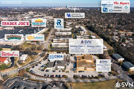 Office space for Rent at Lexington KY B-3 Zoned Condos for Sale or Lease in Lexington