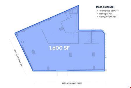 2,100 SF | 275 Flatbush Avenue Extension | Prime Vanilla Box Retail Space with Wrap Around Frontage for Lease