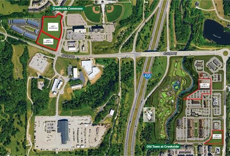 VacantLand space for Sale at Creekside Commons Mixed-Use Development Pad Sites in Parkville