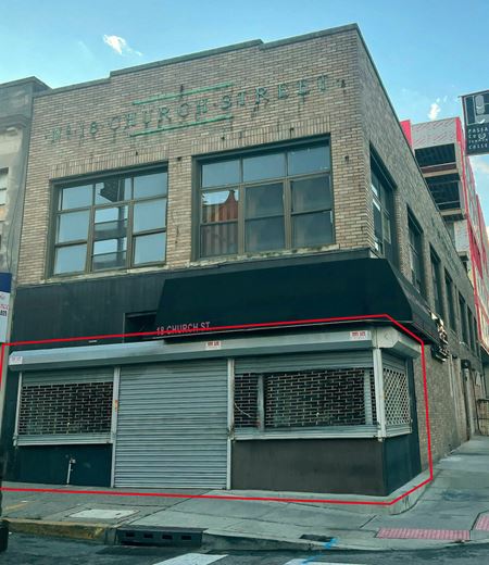 Retail space for Rent at ±825 SF Retail for Lease in Paterson