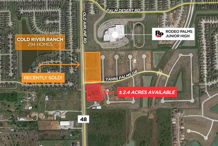 VacantLand space for Sale at ±2.4 Acres Country Rd 48 in Manvel