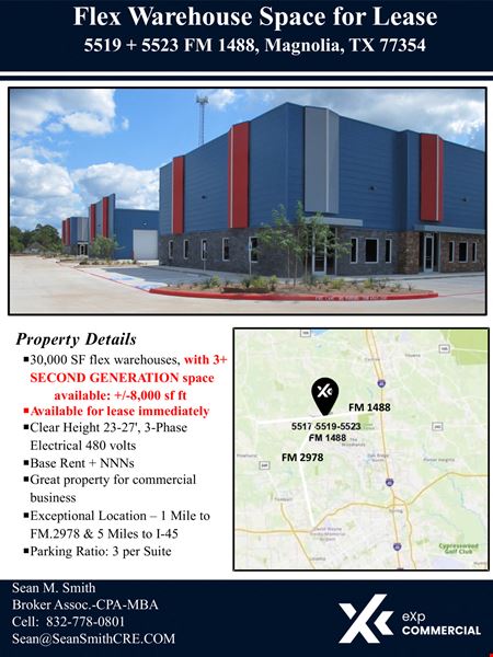 5519 + 5523 FM 1488, Magnolia 77354