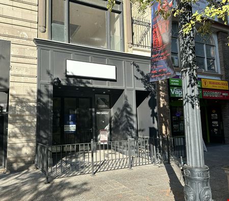 Retail space for Rent at Downtown Main Street Restaurant in Salt Lake City