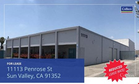 Industrial space for Rent at 14,536 SF Free-Standing Industrial for Lease in Sun Valley in Los Angeles
