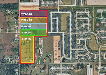 Industrial space for Sale at 5434 Katy Hockley Rd, Katy, TX 77493: 10.0833 ACRE LAND DEV OPP in Katy