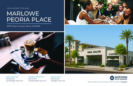 Retail space for Rent at Marlowe Peoria Place in Peoria