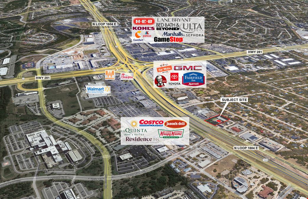 N Loop 1604 & HWY 281
