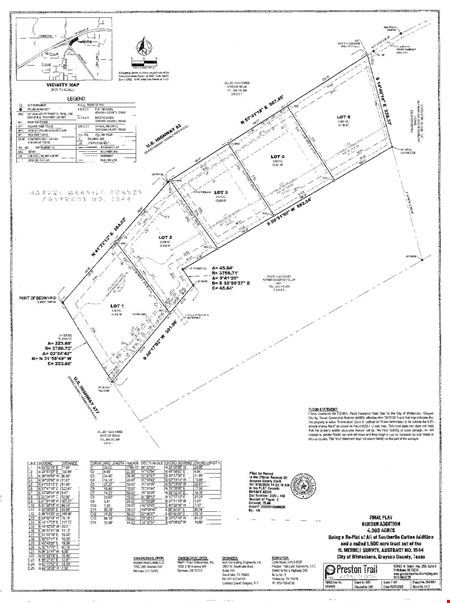VacantLand space for Sale at Whitesboro, TX - 3 Lots Hwy 82 Frontage in Whitesboro