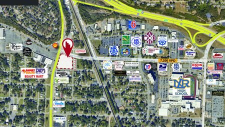 VacantLand space for Rent at Prime Corner Lot for Sale or BTS in North Little Rock in North Little Rock