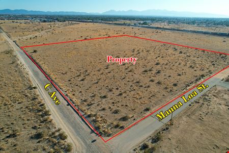 VacantLand space for Sale at C Avenue and Mauna Loa Street (APN 0410-041-37) in Hesperia