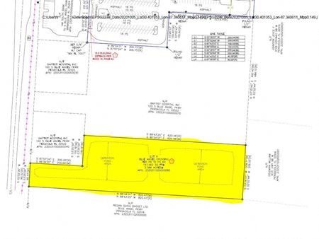 VacantLand space for Sale at Lot 8 S Blue Angel Parkway in Pensacola