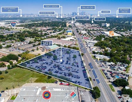 VacantLand space for Rent at West Dallas Development Site in Dallas