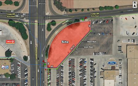 VacantLand space for Sale at S Loop 289 & Indiana Ave in Lubbock