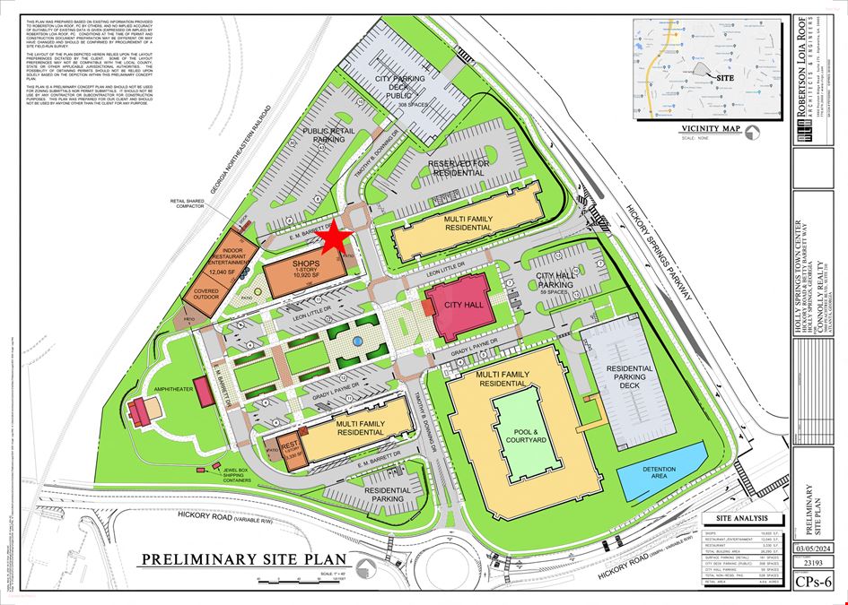 Holly Springs Town Center -Pre-Leasing