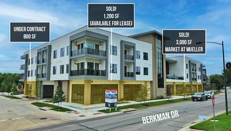 Retail space for Sale at Concourse at Mueller - Retail in Austin