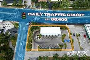 Hard Corner Site with +/-65K Traffic Count