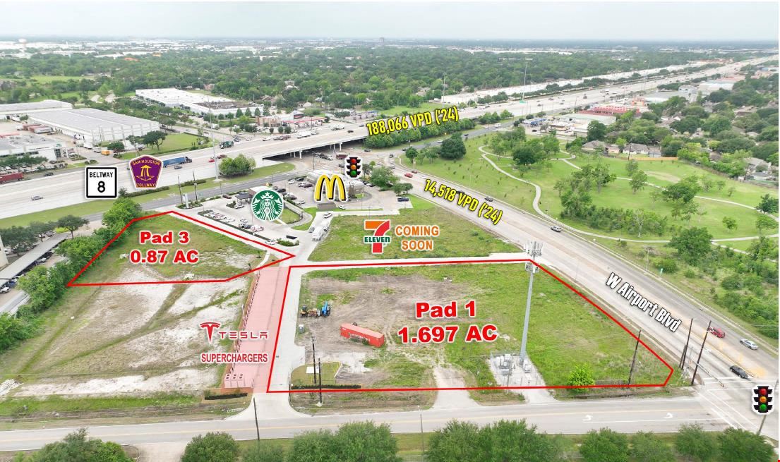 Beltway 8 & West Airport - Pad 3