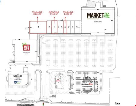 Retail space for Rent at Hudson Valley Plaza in Troy