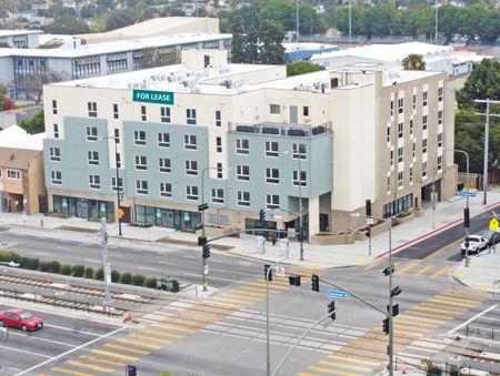 Office space for Rent at Street Visible Retail in New Mixed-Use Development in Los Angeles