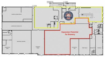 Commercial space at Waconia Brewing Company in Waconia
