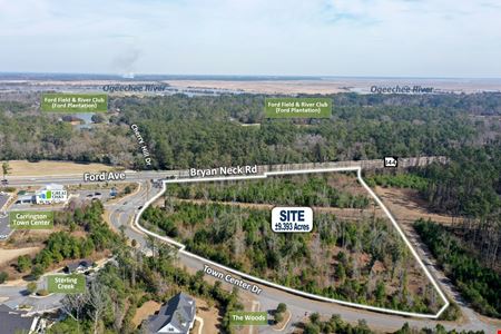 VacantLand space for Sale at ±9.393 Commercial Acres on GA Hwy 144 (Ford Ave) in Richmond Hill