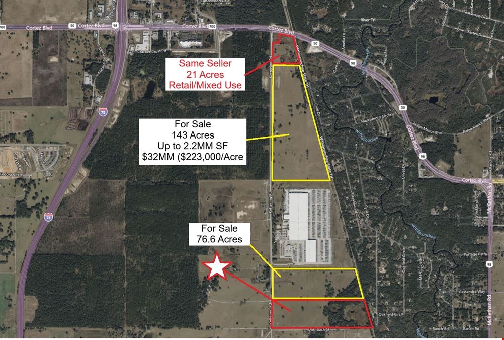76.6 Acre Industrial Development Site