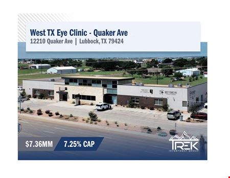 Office space for Sale at West TX Eye Clinic - Quaker Ave in Lubbock
