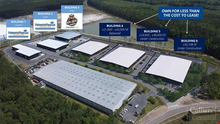 Industrial space for Sale at Freedom Industrial Park: New Construction, Class A Buildings For Sale or Lease in Hardeeville
