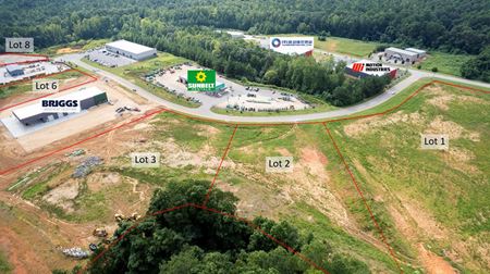 VacantLand space for Rent at CANDLER BUSINESS PARK - LOTS FOR LEASE in Gainesville