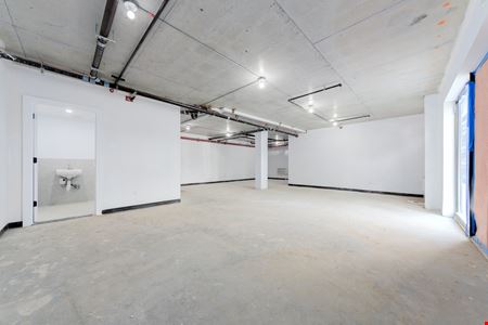 1,000 SF | 134 Erasmus Street | Modern Glass Storefront in Flatbush for Lease