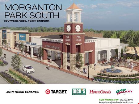 Retail space for Rent at Morganton Park South in Southern Pines
