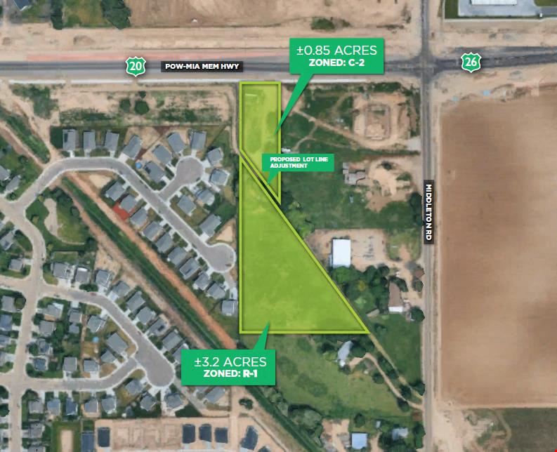 RETAIL PAD - RESIDENTIAL DEVELOPMENT LAND